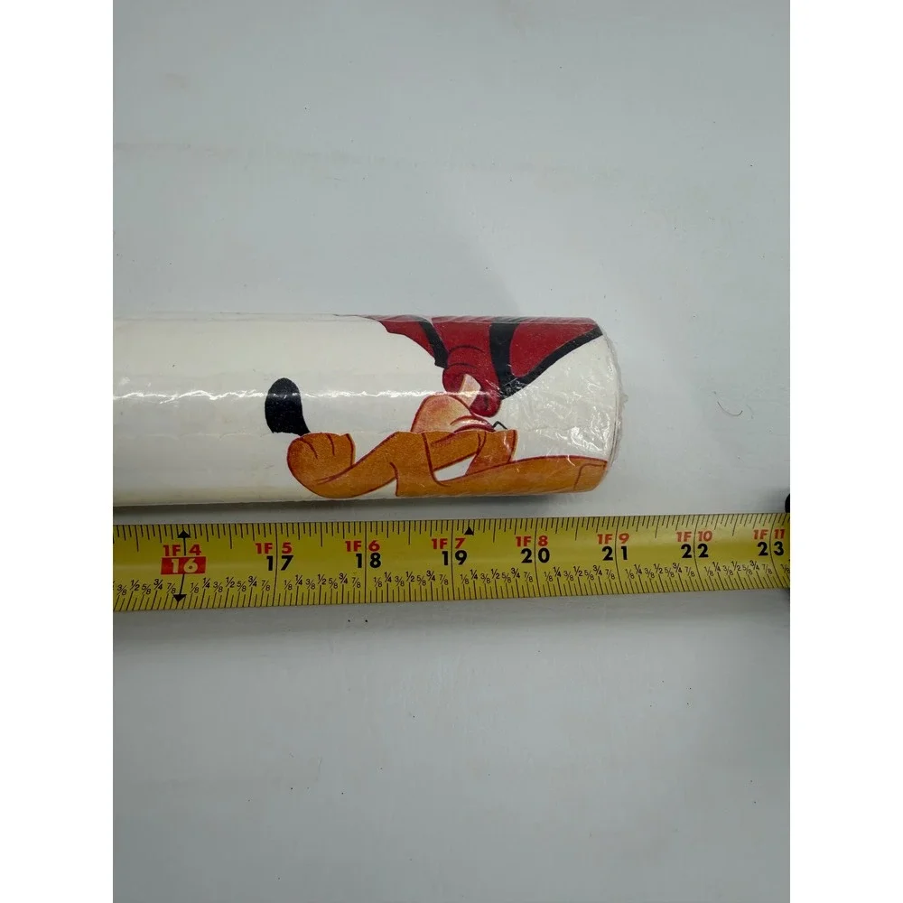 Birge Wallpaper Roll Kids Disney Bambi Snow White Goofy 65204 Vintage 70 Ft New